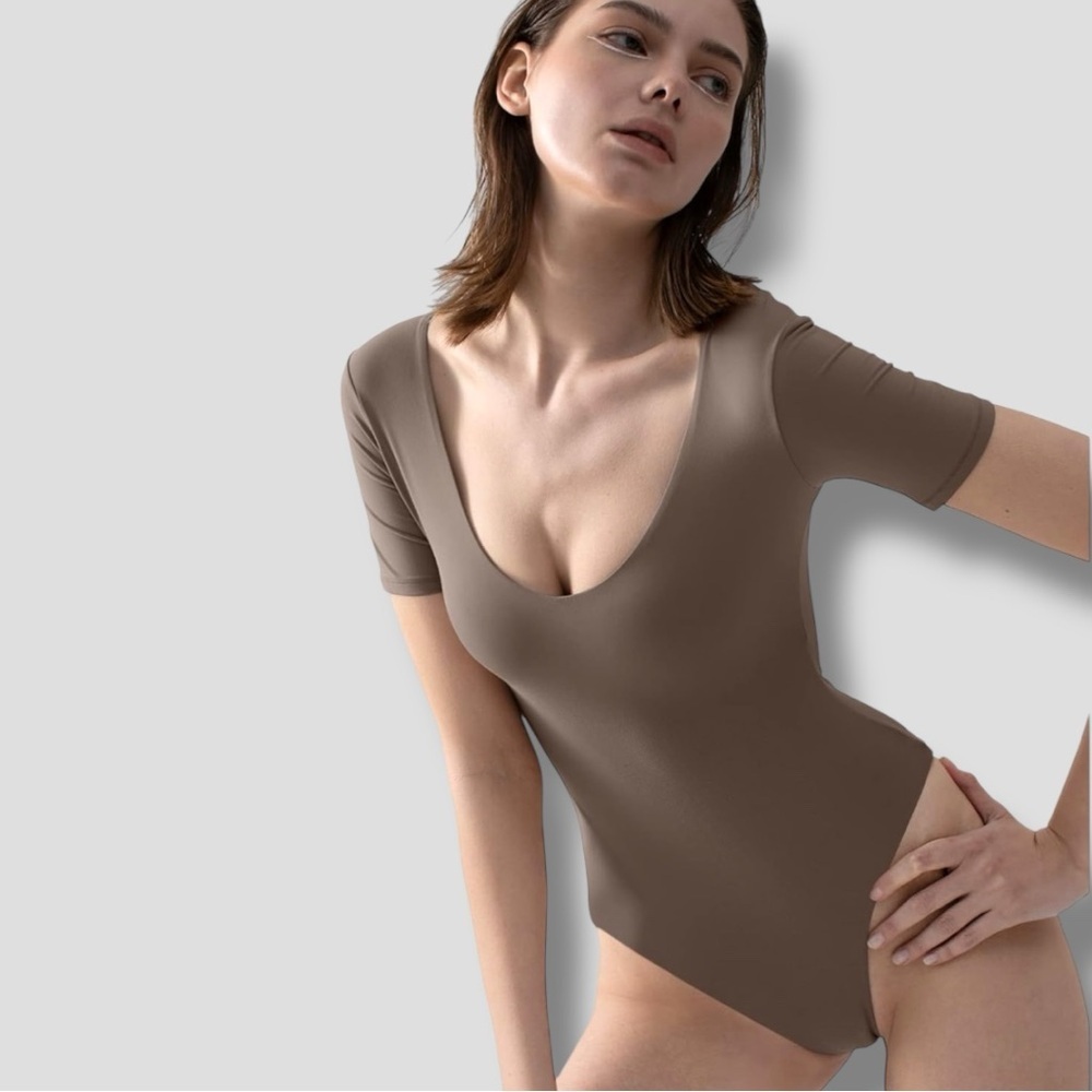 Pumiey Brown Bodysuit - S - Picture 5 of 8